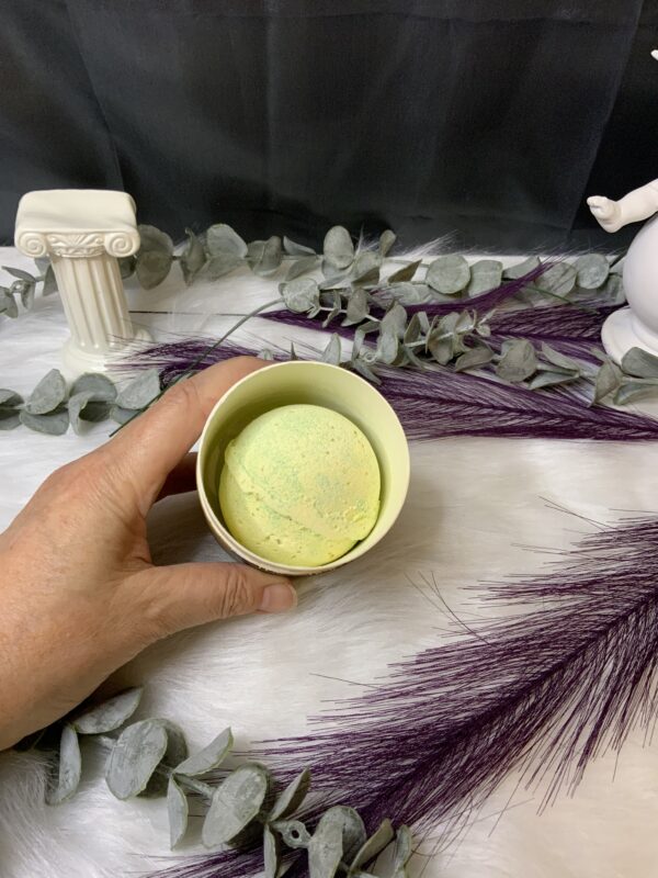 Bombe de bain  Prospérité avec Bracelet gemme en Aventurine verte – Image 5
