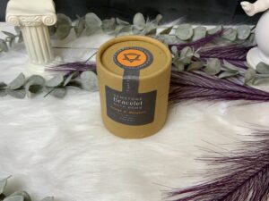 Bombe de bain  Energisante  avec bracelet Gemme Oeil de Tigre