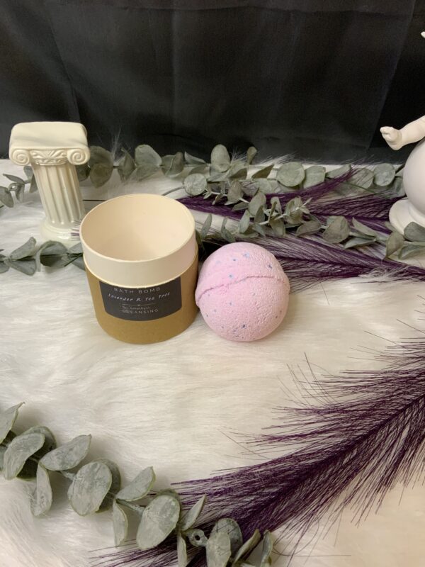 Bombes de Bain Nettoyant avec Bracelet Gemme en Améthyste – Image 4